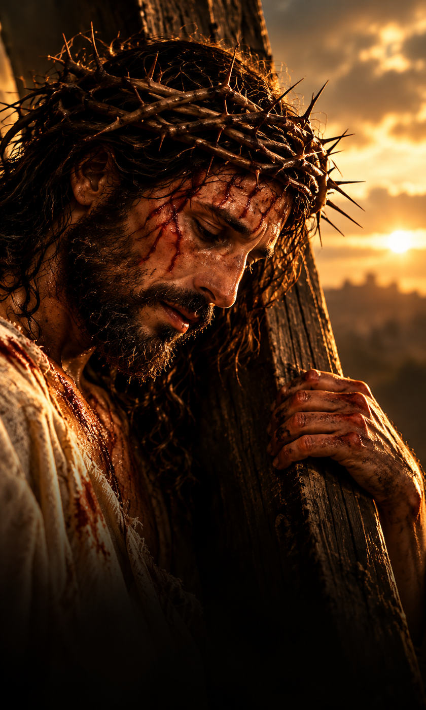 Jesús cargando la Cruz
