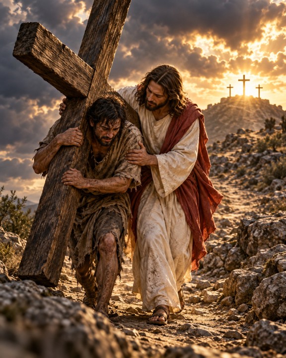 Crucifixión diaria - Ayuda en el camino al Calvario